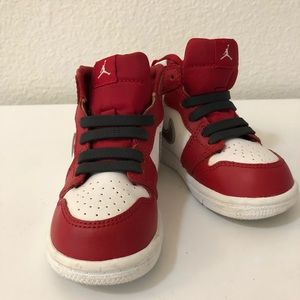 Toddler Nike Jordan high top sneaker